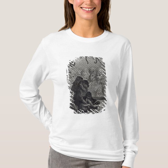 T-shirt Macacos de London (Frente)