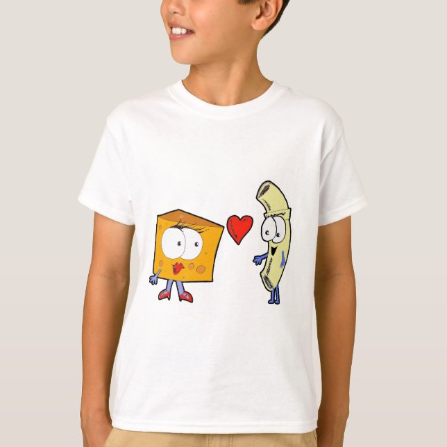 T-shirt Macaroni e queijo (Frente)