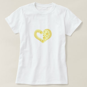 T-shirt Macaroni E Queijo Heart