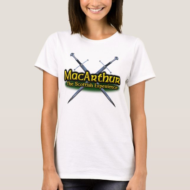 T-shirt MacArthur The Scottish Experience Clan (Frente)