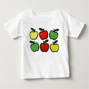 T-shirt Maçãs Fofas