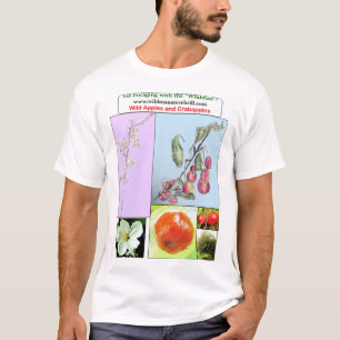 T-shirt Maçãs selvagens e Crabapples