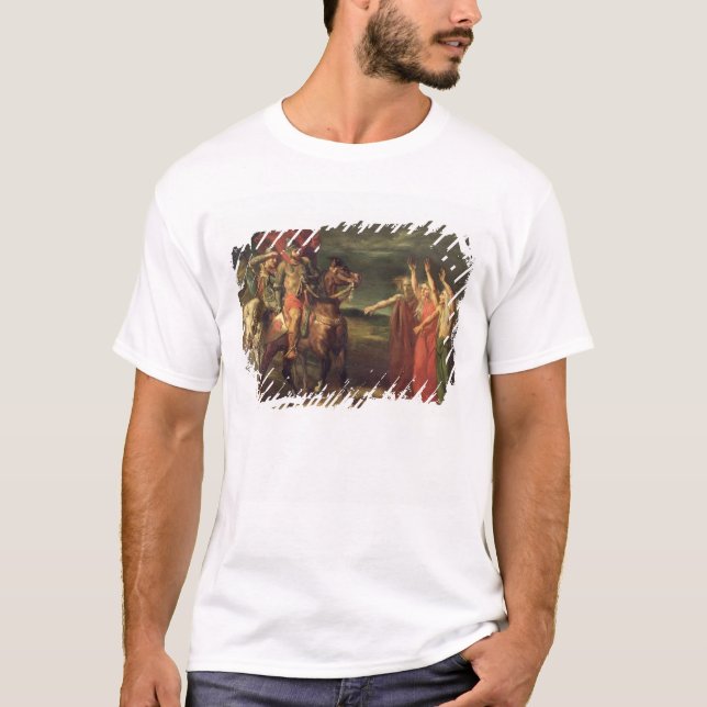 T-shirt Macbeth e as três bruxas, 1855 (Frente)