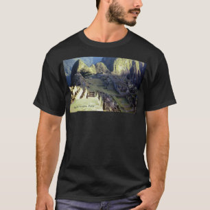 T-shirt "Machu Picchu obscuridade no alvorecer"