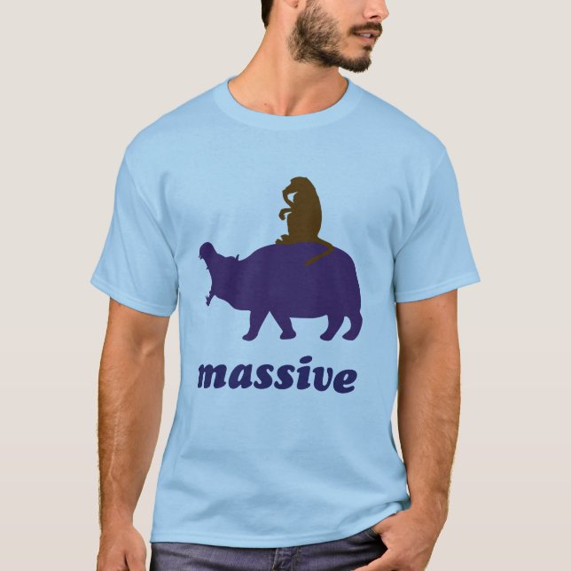 T-shirt maciço (Frente)