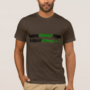 T-shirt macio verde de Bakken