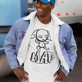 T-Shirt Mad Bunny Humor