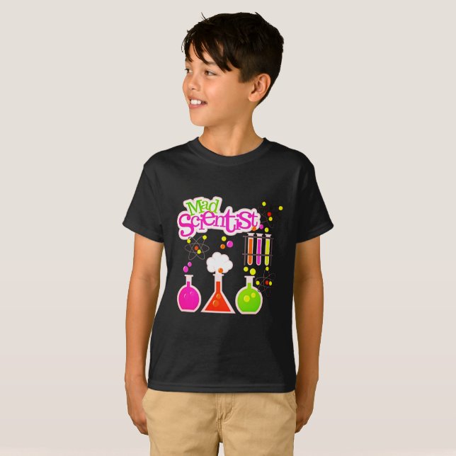 T-shirt Mad Scientist (Frente Completa)
