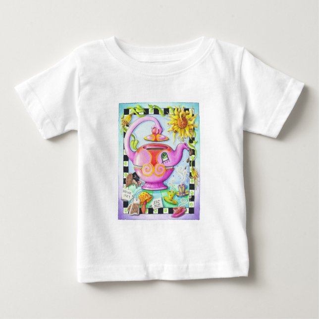 T-SHIRT MAD SOBRE A FESTA DE CHÁ (Frente)