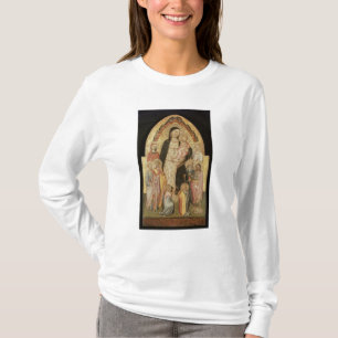 T-shirt Madonna e criança Enthroned