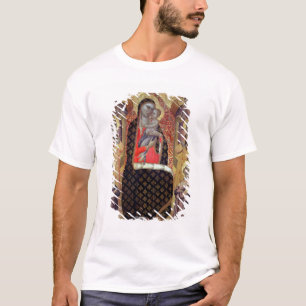 T-shirt Madonna e criança enthroned com seis anjos (paine