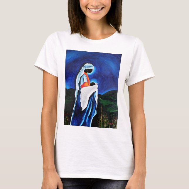 T-shirt Madonna e criança - filho amado 2008 (Frente)