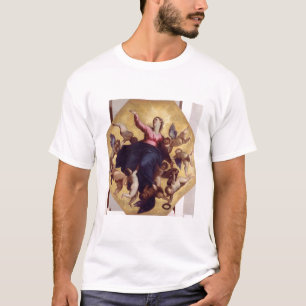 T-shirt Madonna levou por anjos (o fresco do teto)