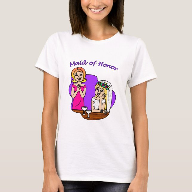 T-SHIRT MADRINHA DE CASAMENTO I (Frente)