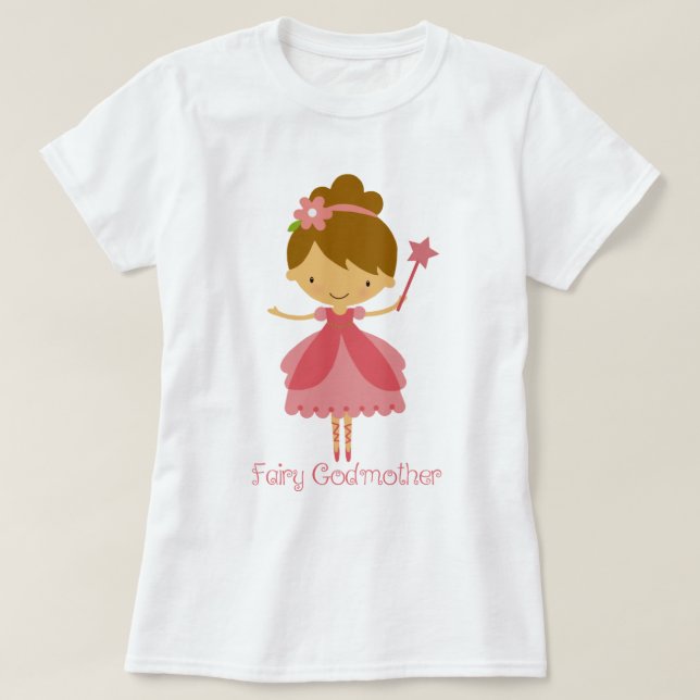 T-shirt Madrinha Fada 2 (Frente do Design)