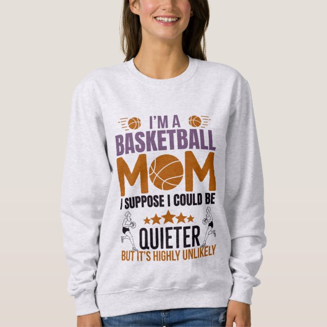 T-Shirt Mãe de Basquete (Frente)