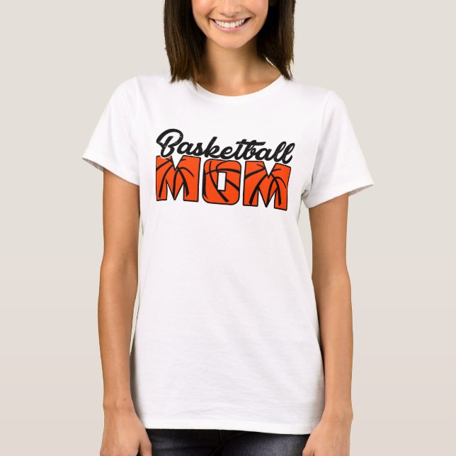 T-Shirt Mãe de Basquete (Frente)