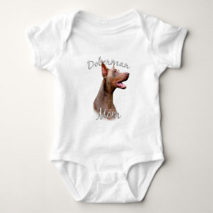 T-shirt Mãe de Doberman Pinscher (Isabella) 2