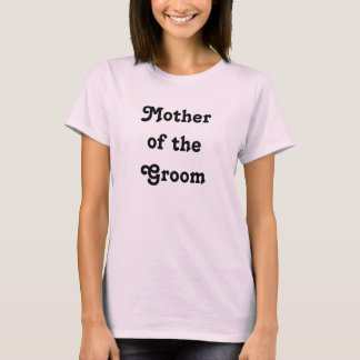 T-shirt Mãe do Groom
