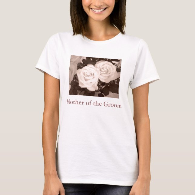 T-shirt Mãe do Groom (Frente)
