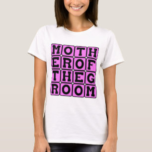 T-shirt Mãe do Noivo, Membro da Festa de Casamento