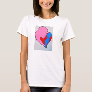 T-shirt Mãe e Amor de Bebê