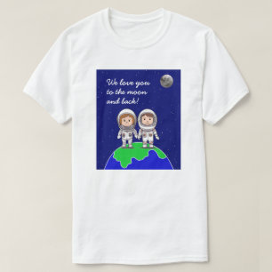 T-Shirt Mãe e Astronautas Pais de Jo Images