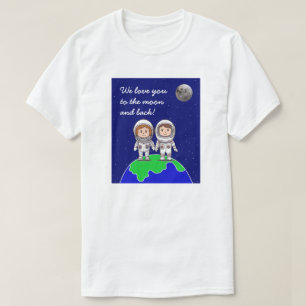 T-Shirt Mãe e Astronautas Pais de Jo Images