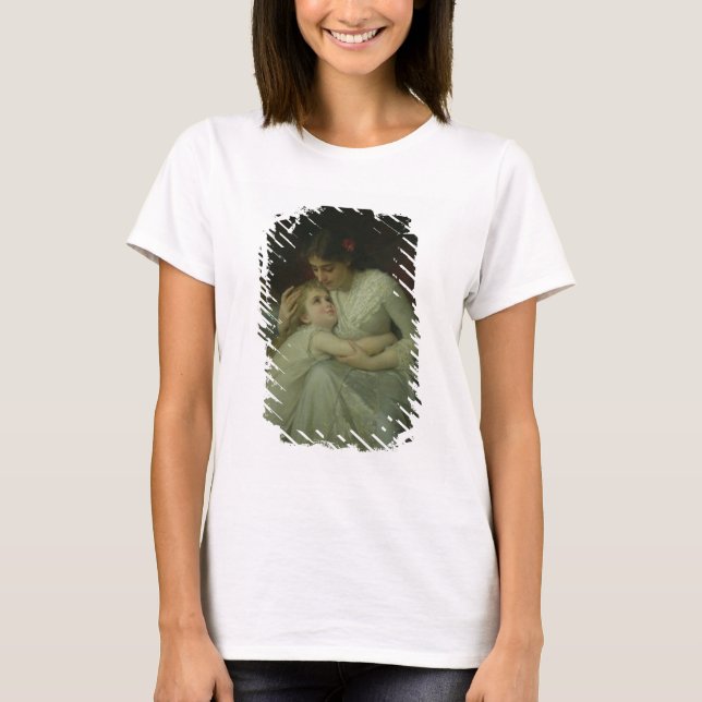 T-shirt Mãe e Criança (óleo na canvas) (Frente)