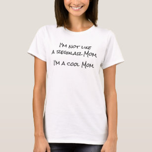 T-shirt Mãe legal do humor do provérbio da mamã nao