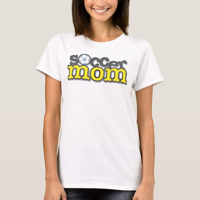 T-Shirt Mãe Soccer (Frente)