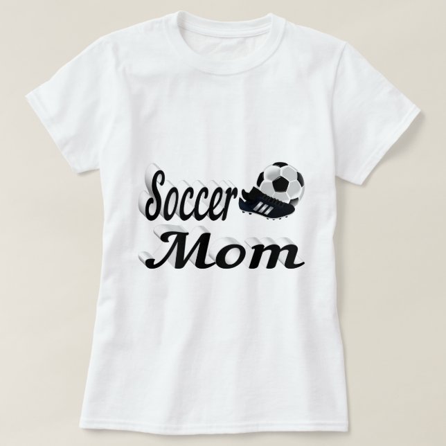 T-Shirt Mãe Soccer (Frente do Design)