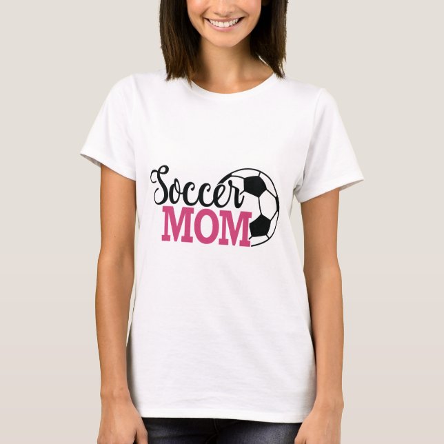 T-Shirt Mãe Soccer (Frente)