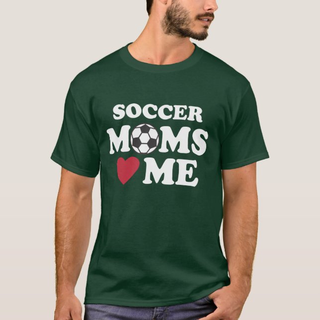 T-SHIRT MÃES "CORAÇÃO" DO FUTEBOL MIM (Frente)