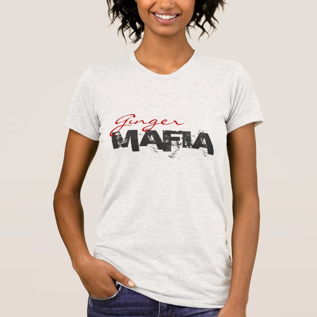 T-shirt Máfia do gengibre (Frente)