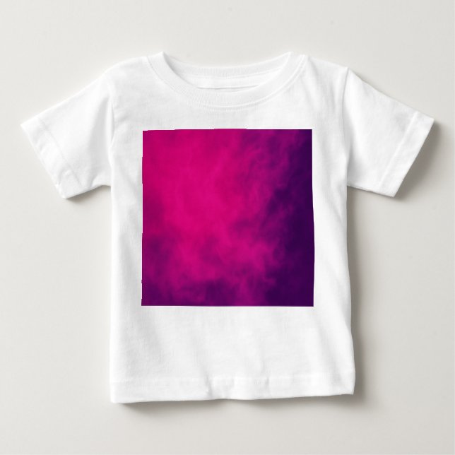 T-Shirt Magenta Bebê Personalizado (Frente)