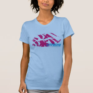 T-shirt Magenta da zebra