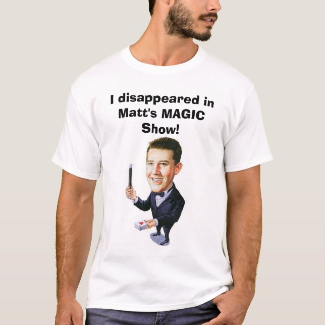 T-shirt MÁGICO da mostra de Matt! (Frente)