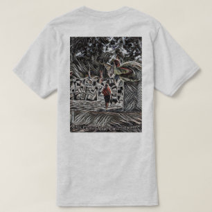 T-shirt mágico do círculo da rainha Califia