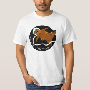 T-shirt mágico do urso do espaço