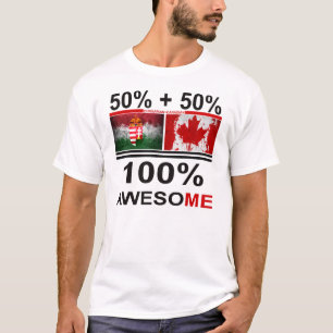 T-shirt Magyar impressionante Húngaro-Canadense do kanada