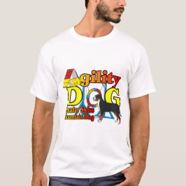 T-shirt Maior Agilidade dos Cães das Montanhas Suíças