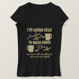 T-shirt Mais café por favor