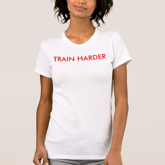 T-shirt mais duro do trem (Frente)