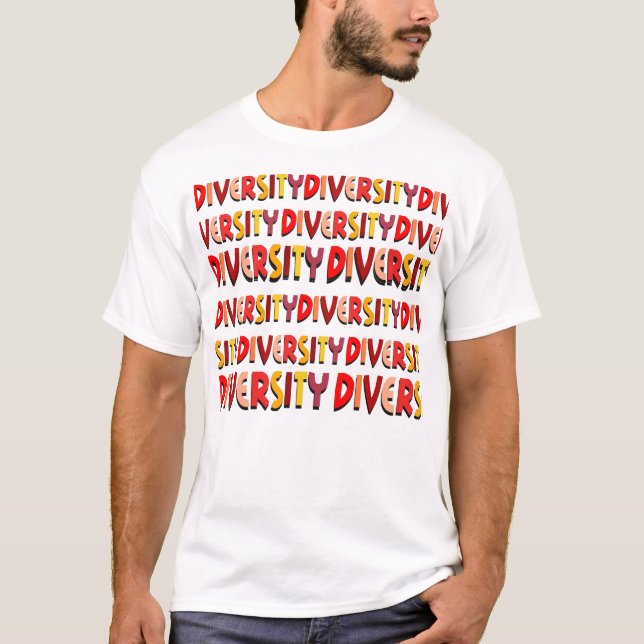 T-Shirt Mais e Mais Diversidade (Frente)