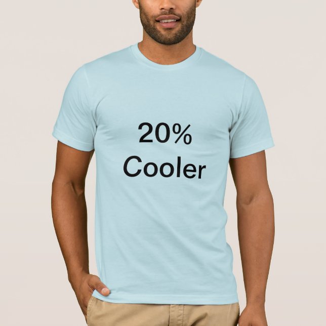 T-shirt mais fresco de 20% (Frente)