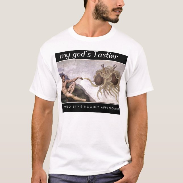 T-shirt mais mygodstastier (Frente)