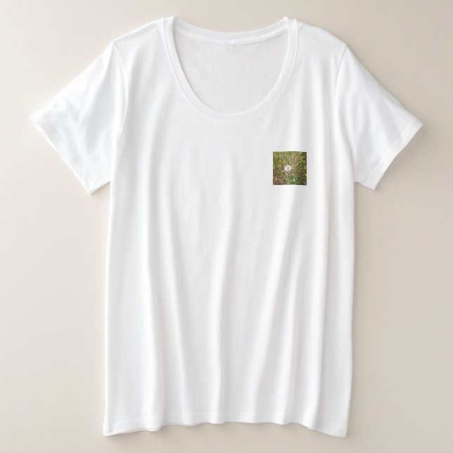 T-Shirt MAIS WOMENTES DE TAMANHO LEGAL ESTILO ECO (Frente do Design)