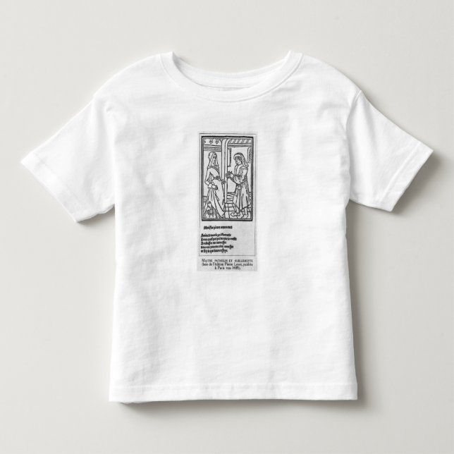 T-shirt Maitre Pathelin e Guillemette (Frente)