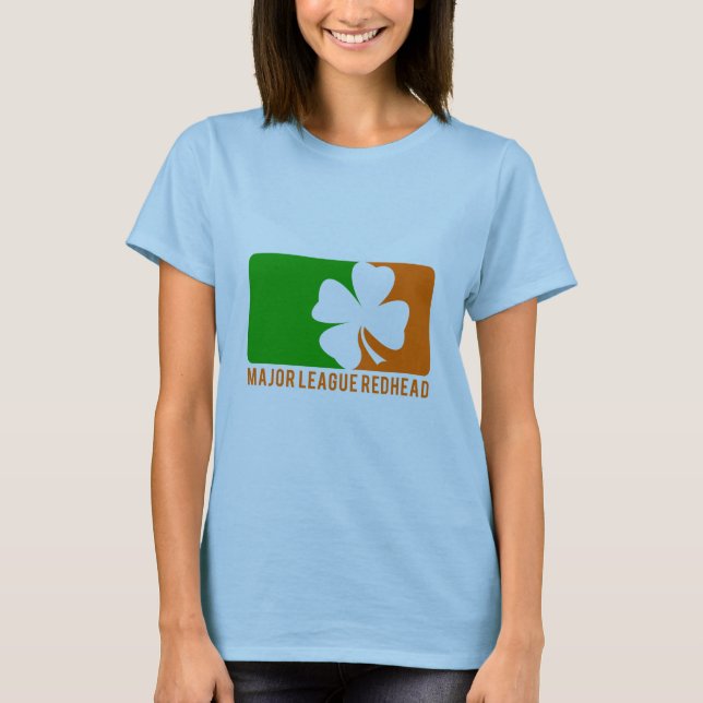 T-shirt Major League Redhead (Frente)